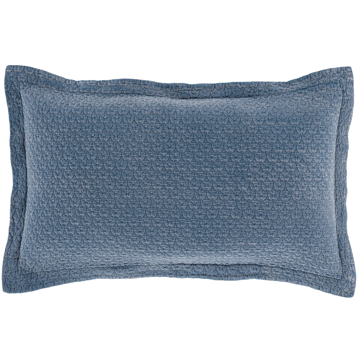 Hawley Matelasse Sham | Indigo