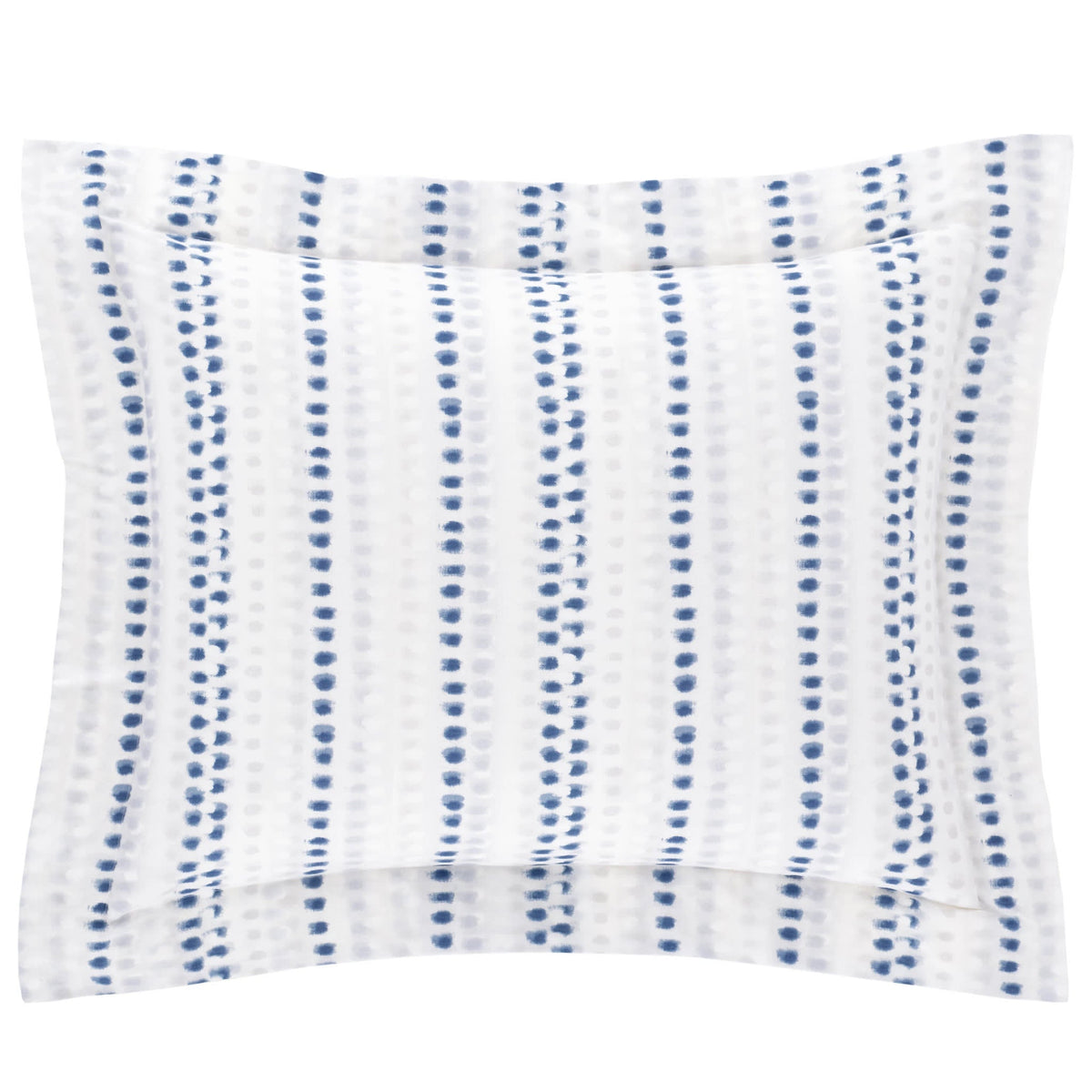 Ink Dots Sham | Blue