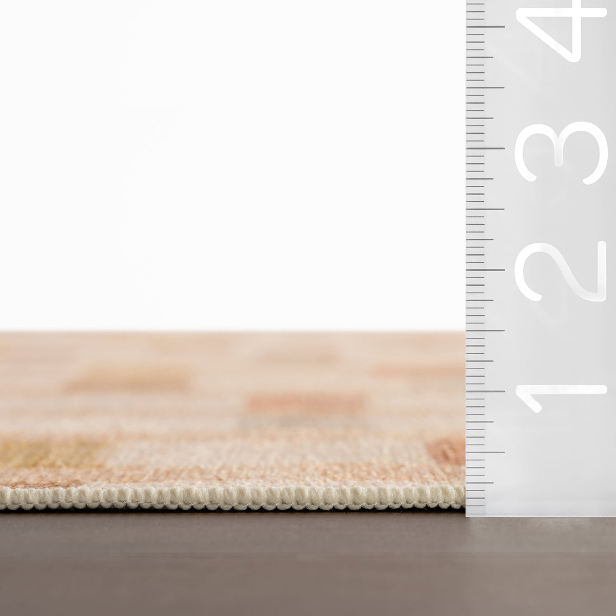 Virey Bohemian Geometric Washable Rug | Multicolor