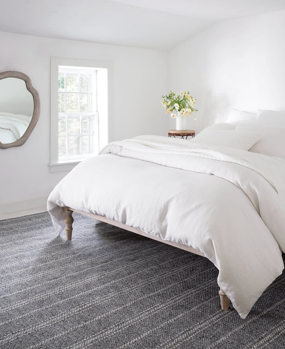 Lush Linen Sheet Set | White