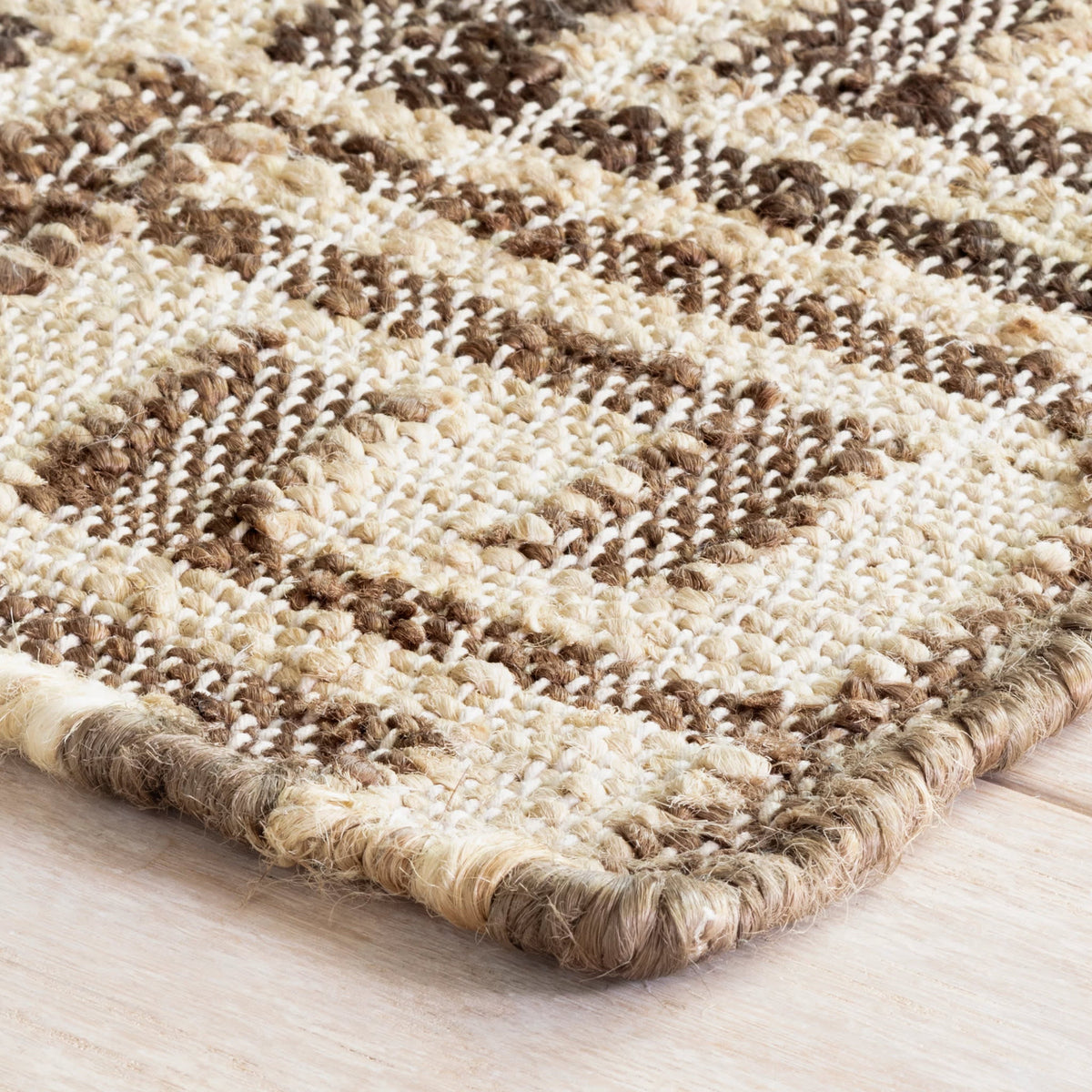 Auricula Handwoven Jute Rug by Bunny Williams | Brown