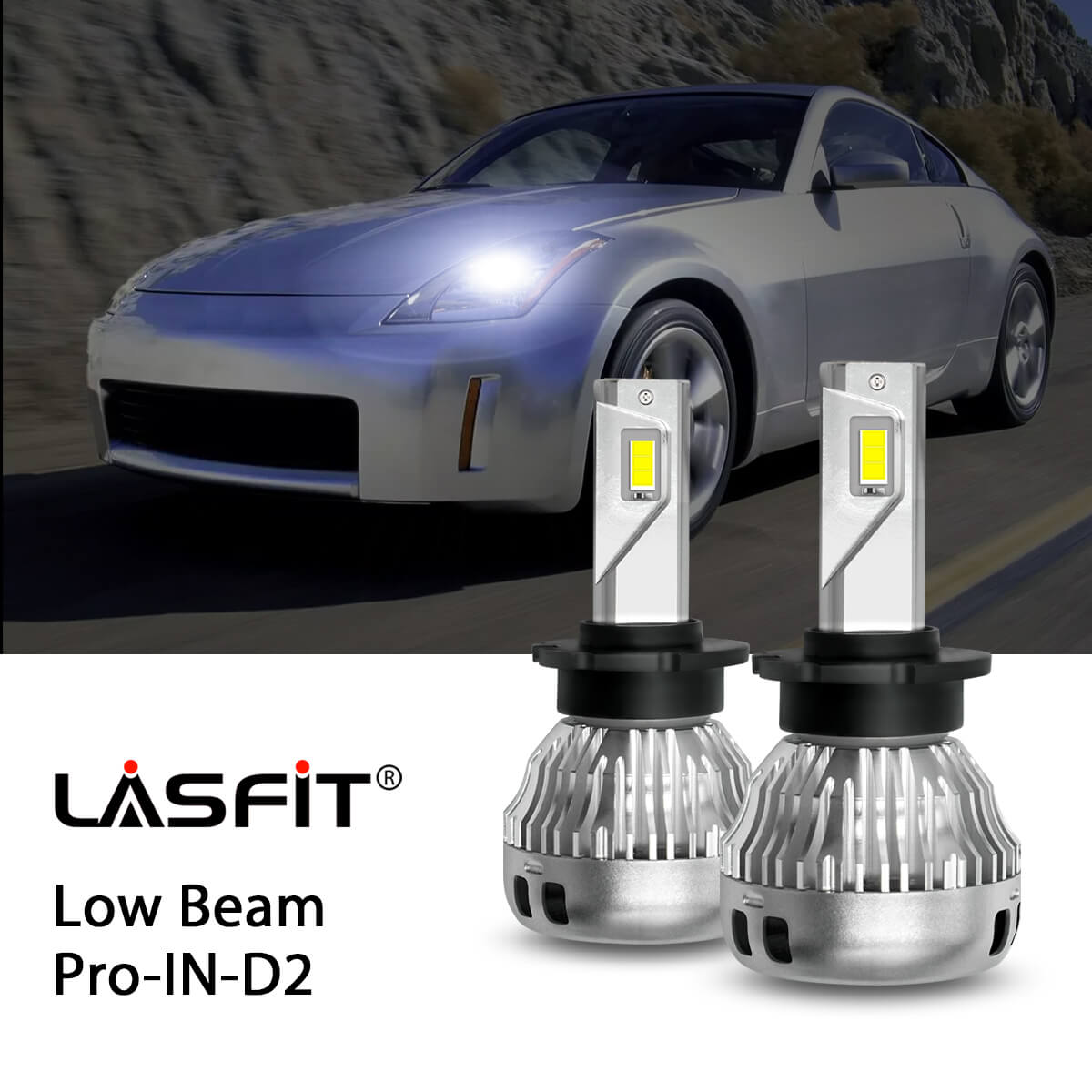 Fit for 2003-2005 Nissan 350Z Coupe LED Bulbs D2S Exterior Interior Lights