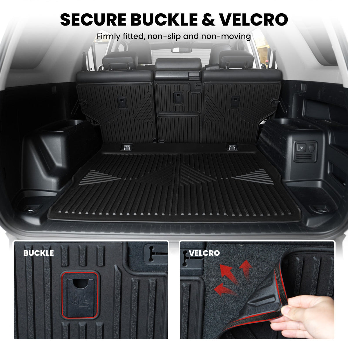 Fit for 2013-2024 Toyota 4Runner Floor Mats or Seatback & Cargo Mats