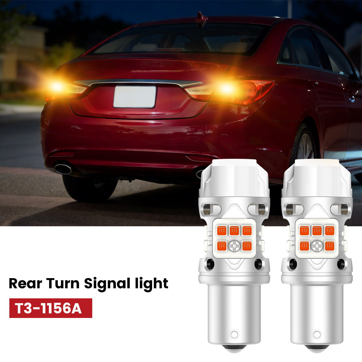 Fit for 2011-2014 Hyundai Sonata The Brightest LED Bulbs Upgrade