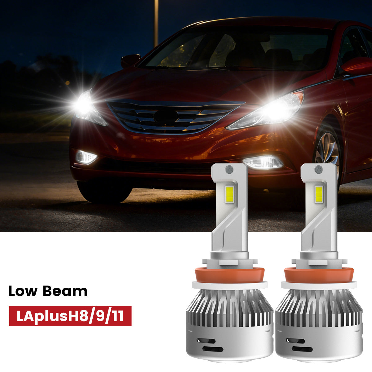 Fit for 2011-2014 Hyundai Sonata The Brightest LED Bulbs Upgrade