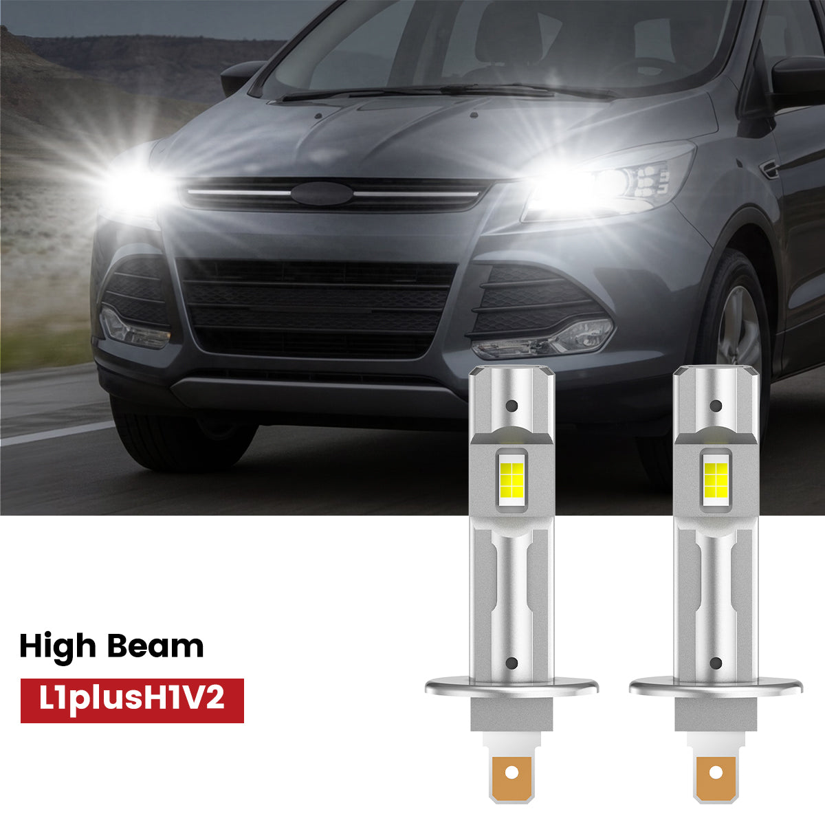 Custom Engineered for 2013-2016 Ford Escape LED Bulbs Upgrade