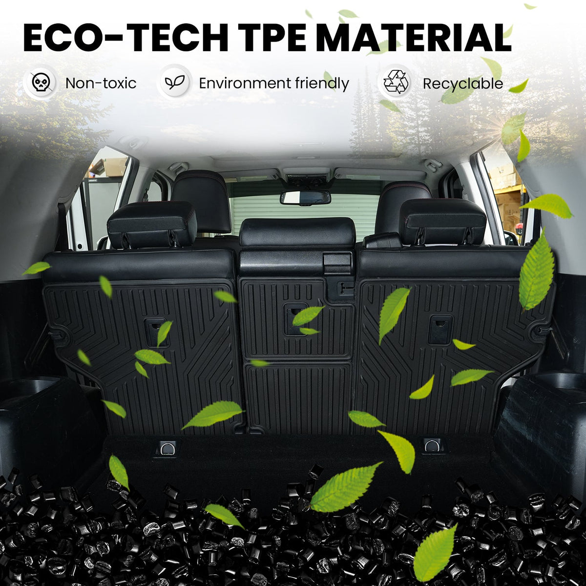 Fit for 2013-2024 Toyota 4Runner Floor Mats or Seatback & Cargo Mats