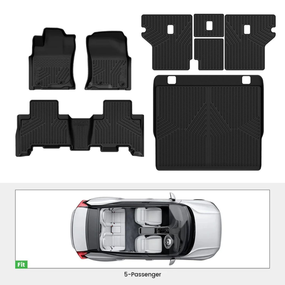 Fit for 2013-2024 Toyota 4Runner Floor Mats or Seatback & Cargo Mats