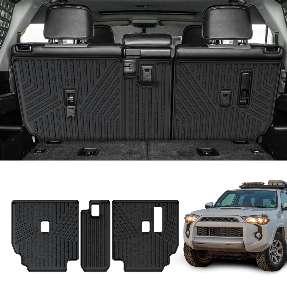 Fit for 2013-2024 Toyota 4Runner Floor Mats or Seatback & Cargo Mats