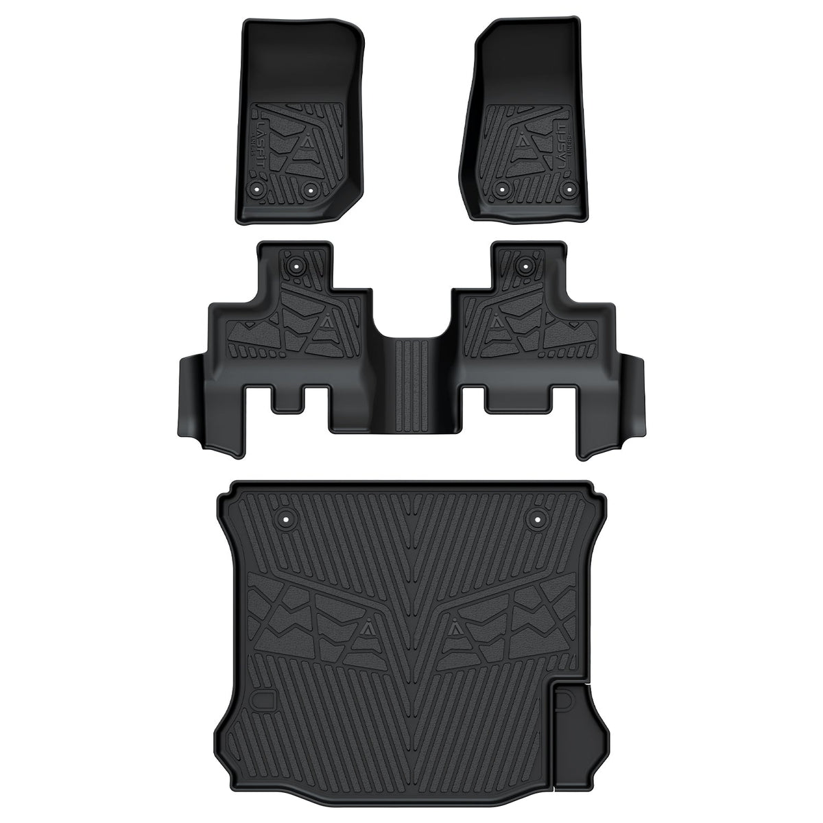 Fit for 2014-2018 Jeep Wrangler JK Floor Mats or Cargo Mat, For 4 Doors Only