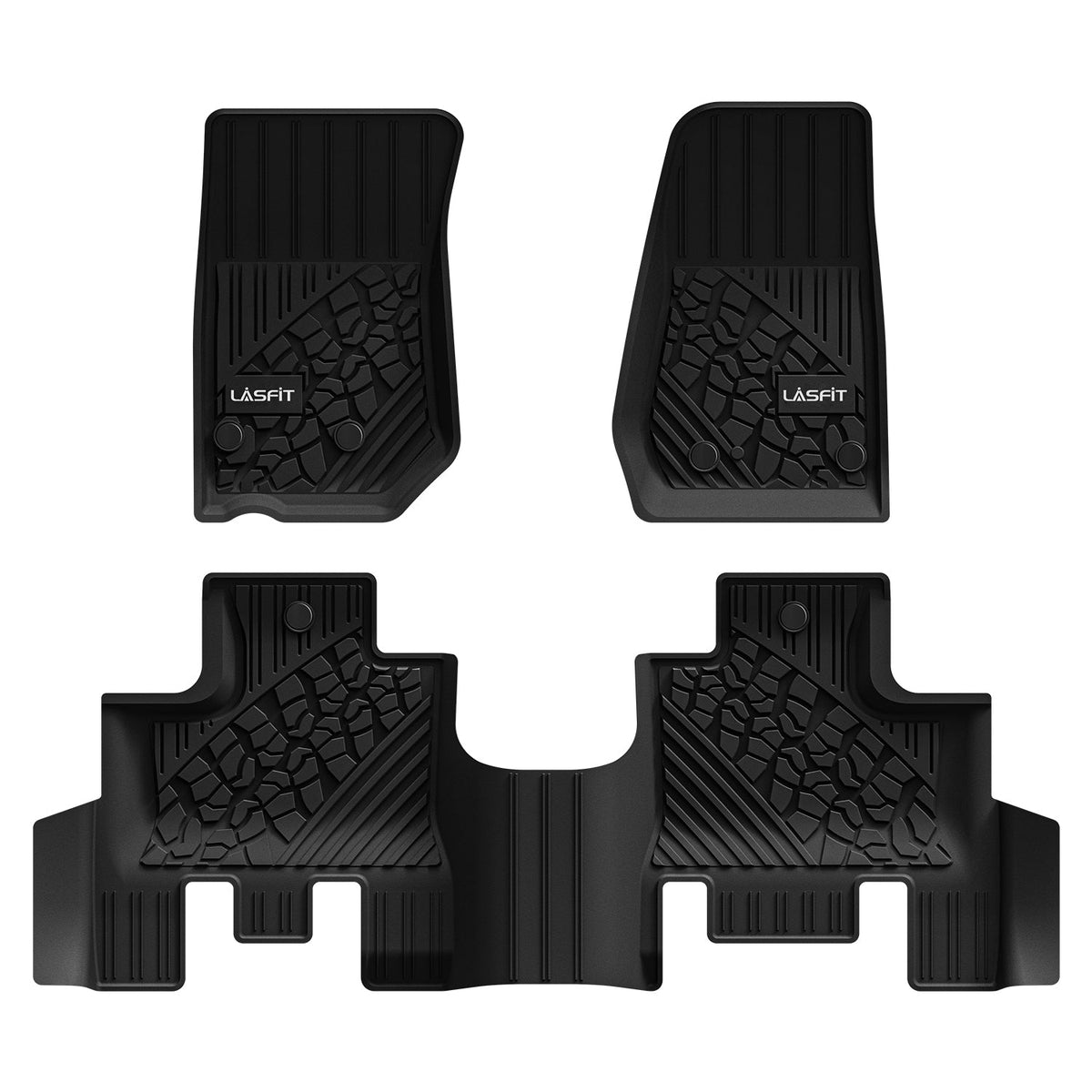 Fit for 2014-2018 Jeep Wrangler JK Floor Mats or Cargo Mat, For 4 Doors Only