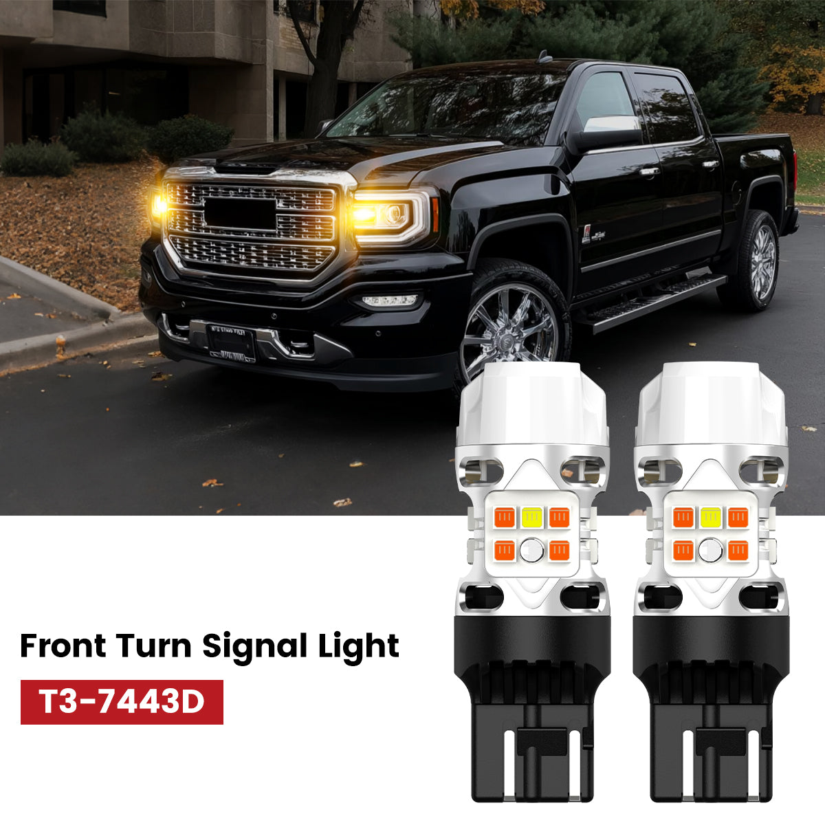 Fit for 2016-2018 GMC Sierra 1500 LED Bulbs Upgrade | Tested and Verified