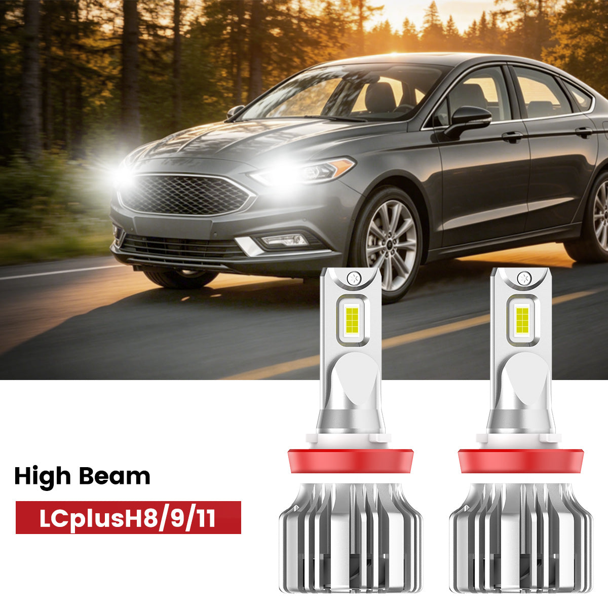 Fit for 2017-2020 Ford Fusion LED Bulbs Upgrade