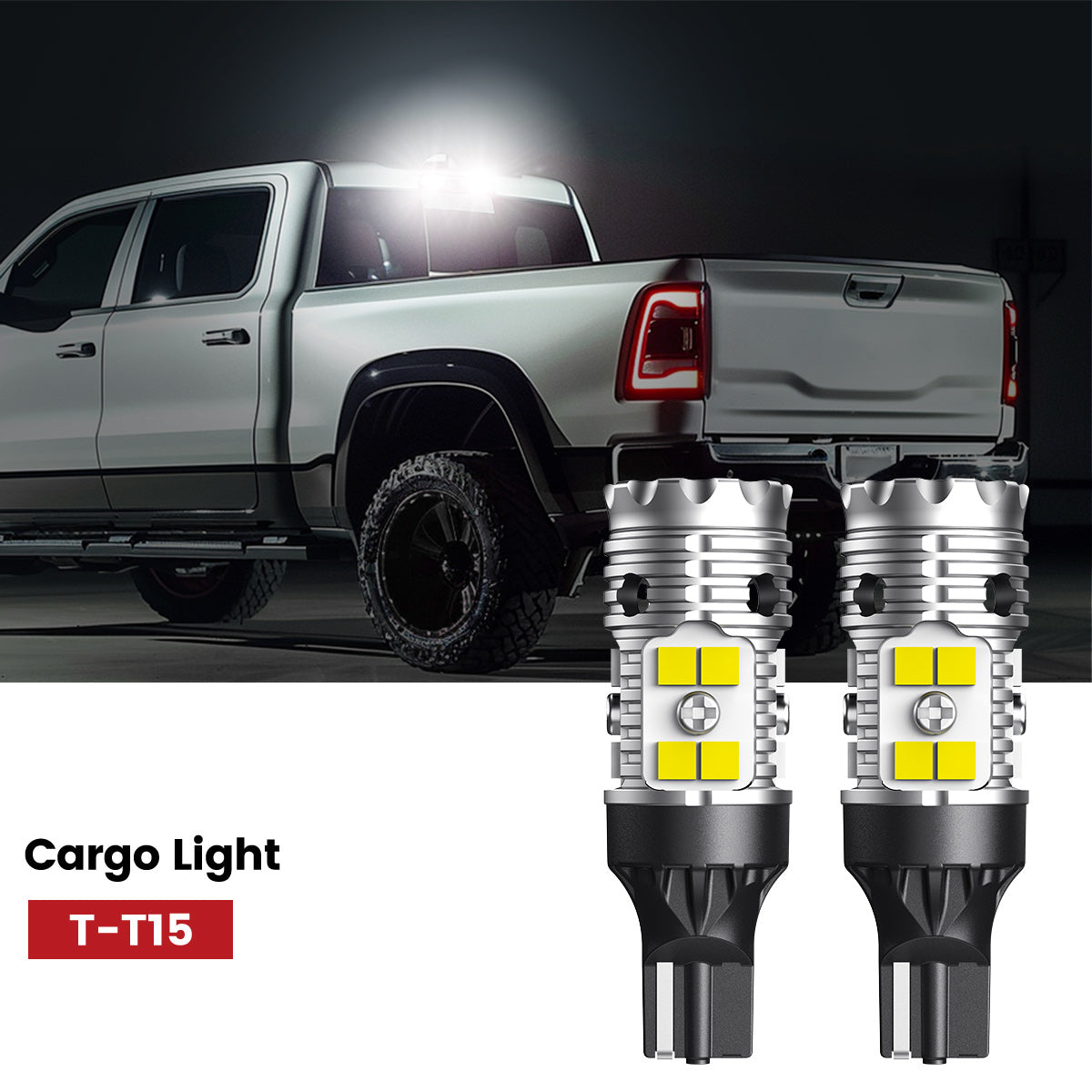 Fit for 2019-2024 Ram 1500 LED Bulbs Upgrade | Tested and Verified
