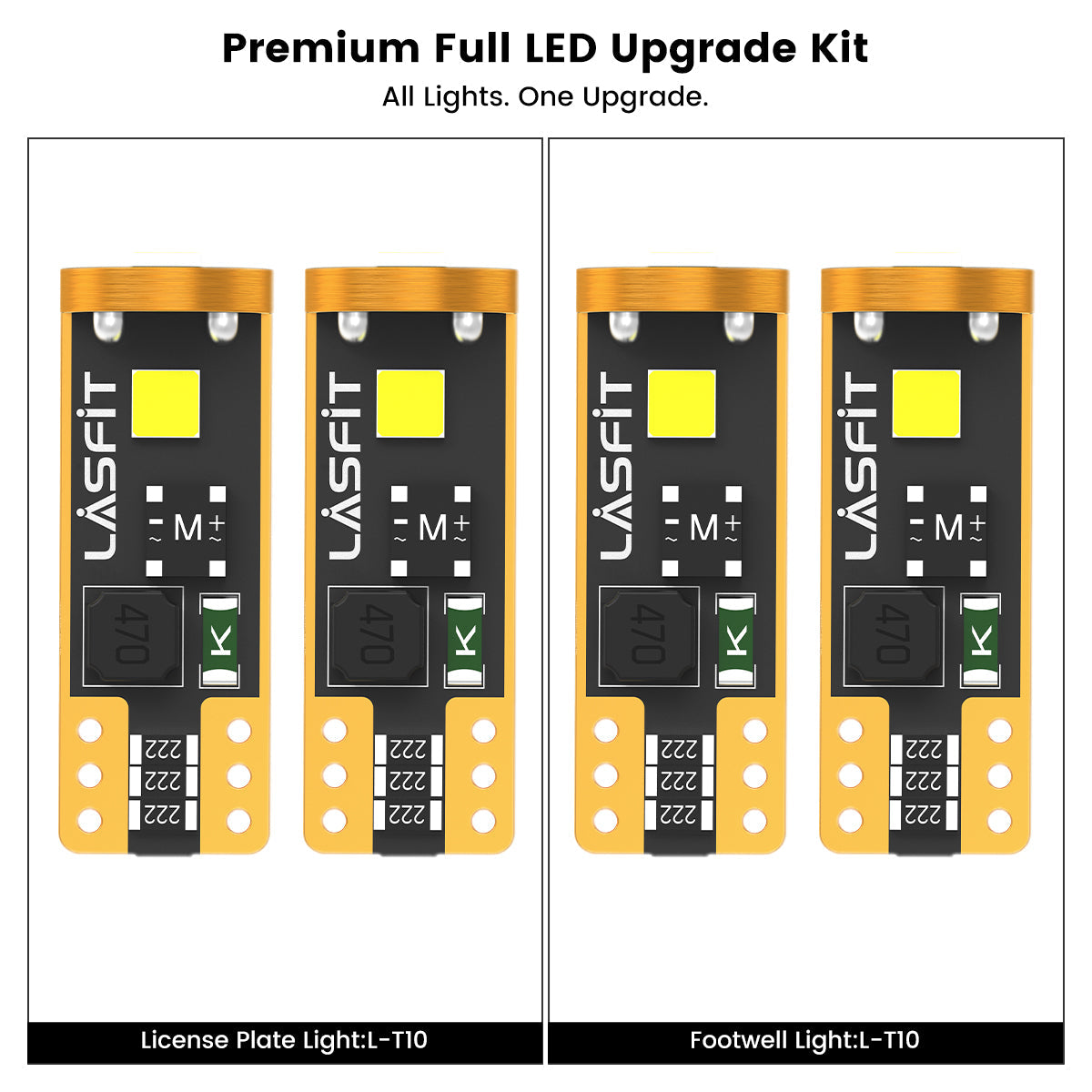 Fit for 2019-2024 Ram 1500 LED Bulbs Upgrade | Tested and Verified