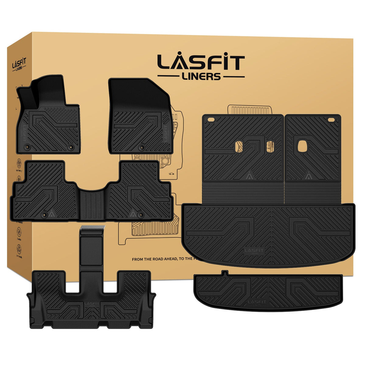 Fit for 2020-2025 Hyundai Palisade Floor Mats or Seatback & Cargo Mat, Fit 7 Seats or 8 Seats