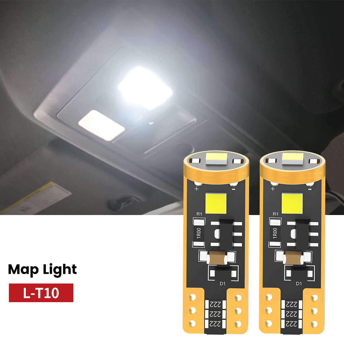 Fit for 2019-2024 Ram 1500 LED Bulbs Upgrade | Tested and Verified