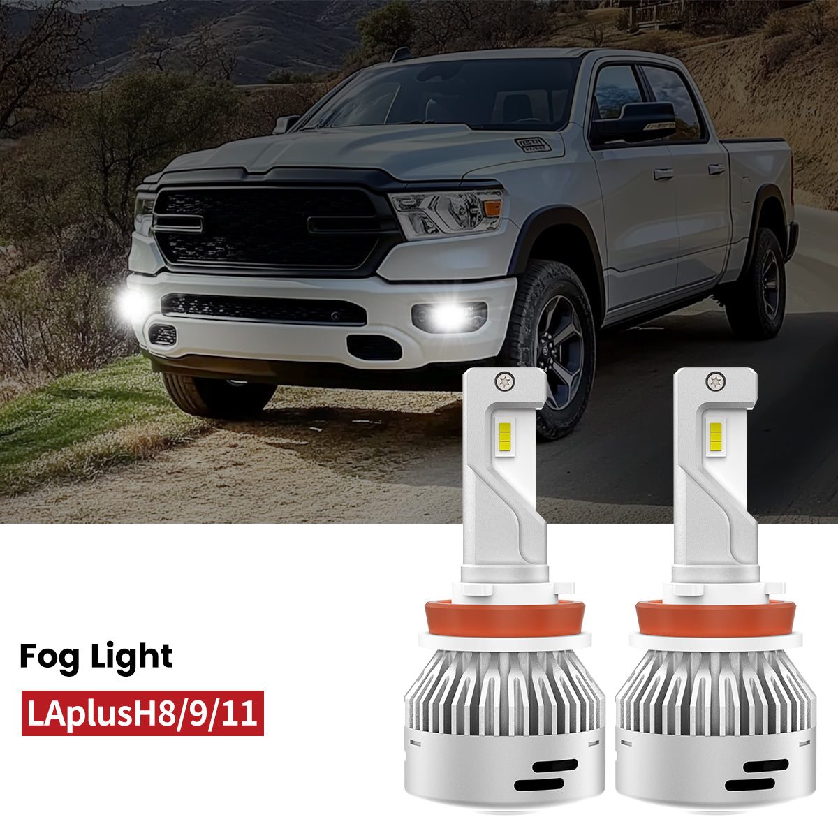Fit for 2019-2024 Ram 1500 LED Bulbs Upgrade | Tested and Verified