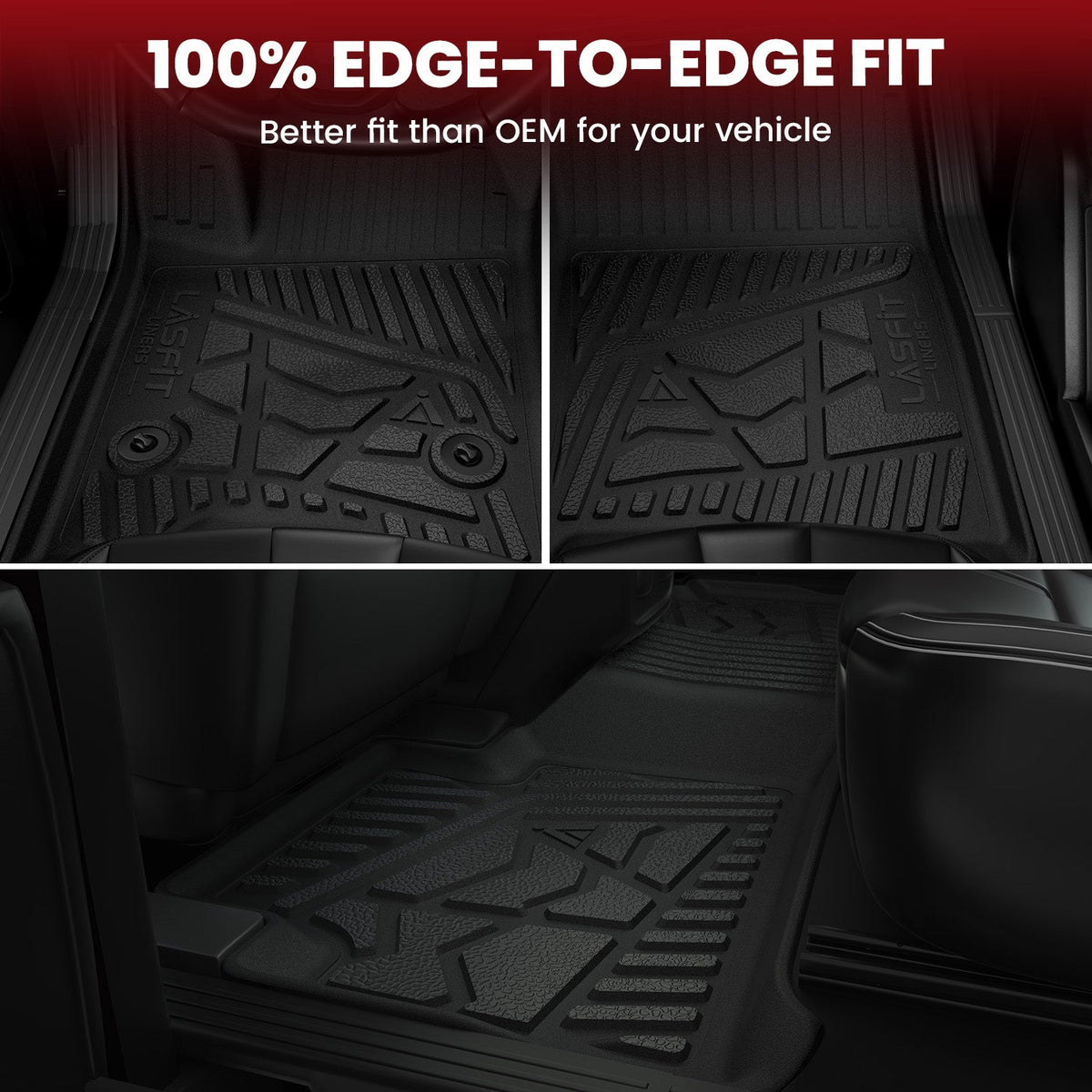 Fit for 2021-2025 Jeep Wrangler 4xe Floor Mats or Cargo Mat, Don't Fit Gas Model