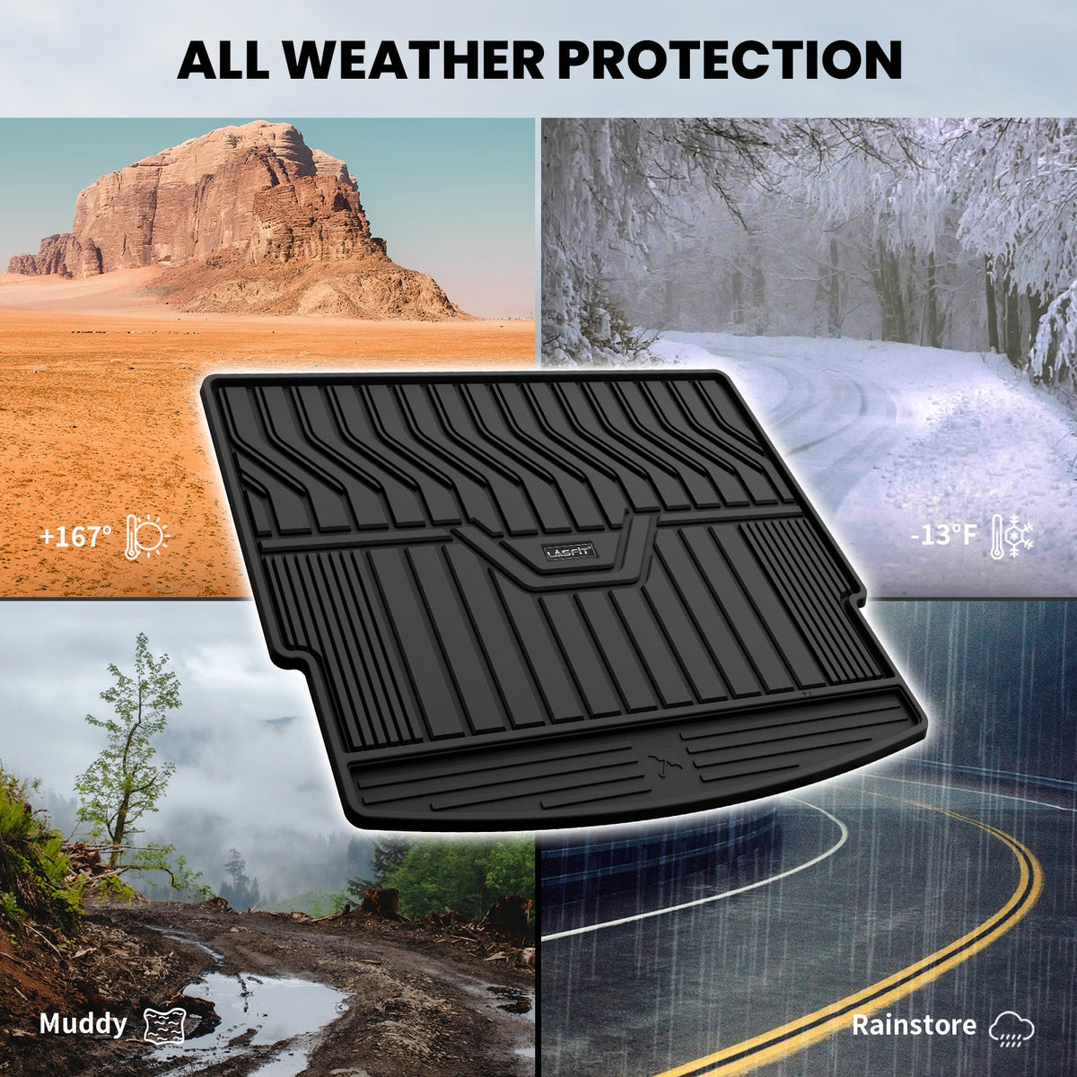 Fit for 2021-2026 Nissan Rogue Floor Mats or Seatback Mat or Cargo Mat, Not for Sport