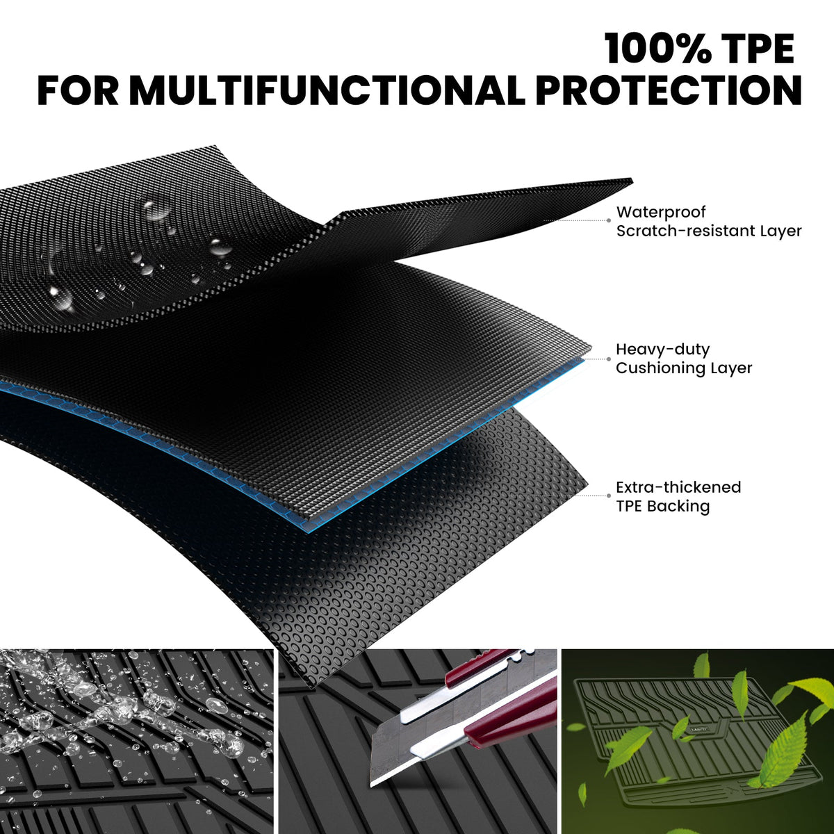 Fit for 2021-2026 Nissan Rogue Floor Mats or Seatback Mat or Cargo Mat, Not for Sport