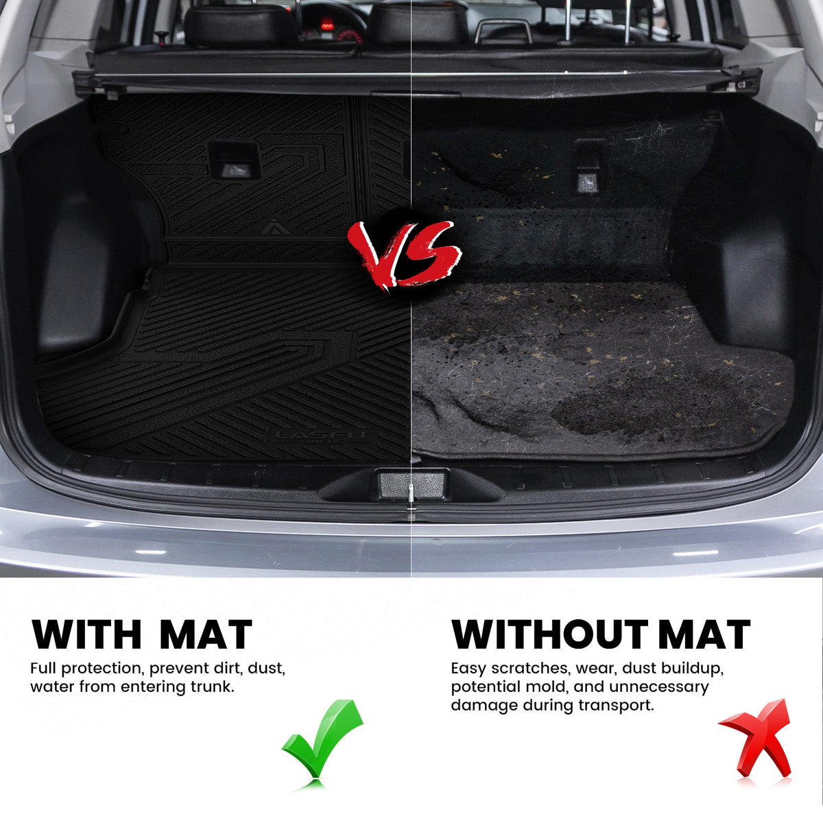 Fit for 2019-2024 Subaru Forester All-weather Floor Mats or Seatback Mat or Cargo Mat, Also Fit 2025 Subaru Forester Wilderness Trim