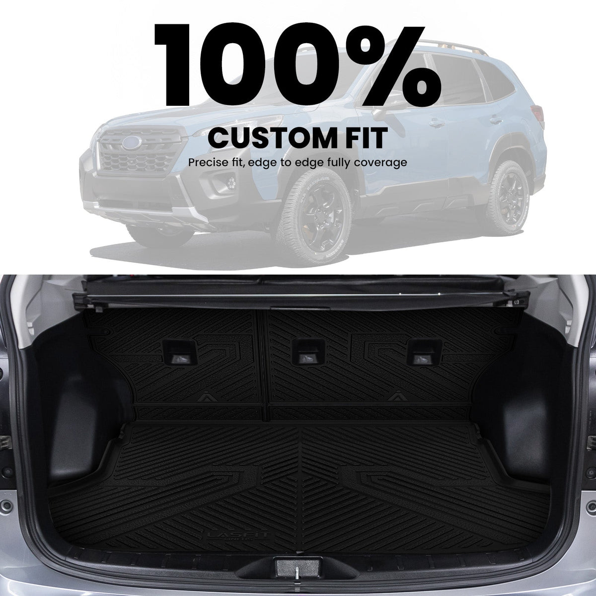 Fit for 2019-2024 Subaru Forester All-weather Floor Mats or Seatback Mat or Cargo Mat, Also Fit 2025 Subaru Forester Wilderness Trim