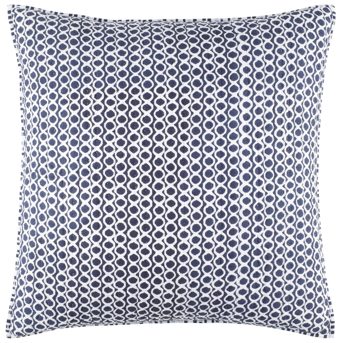 Tyler Quilted Sham | Indigo