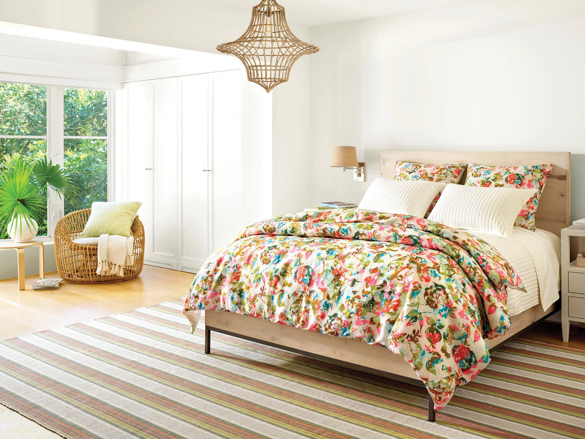 Bloom Linen Duvet Cover | Multi