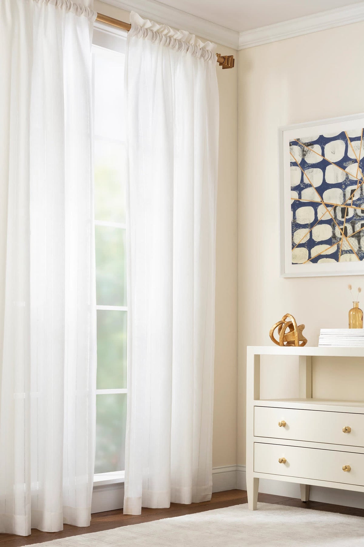 Jarin Double Nightstand | White