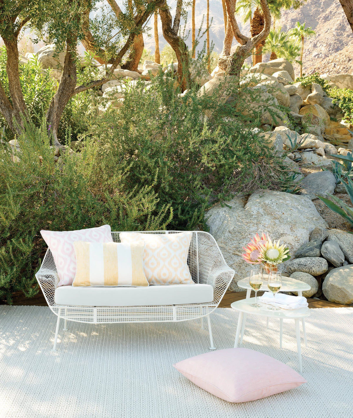 Veranda Handwoven Performance Rug | Ivory