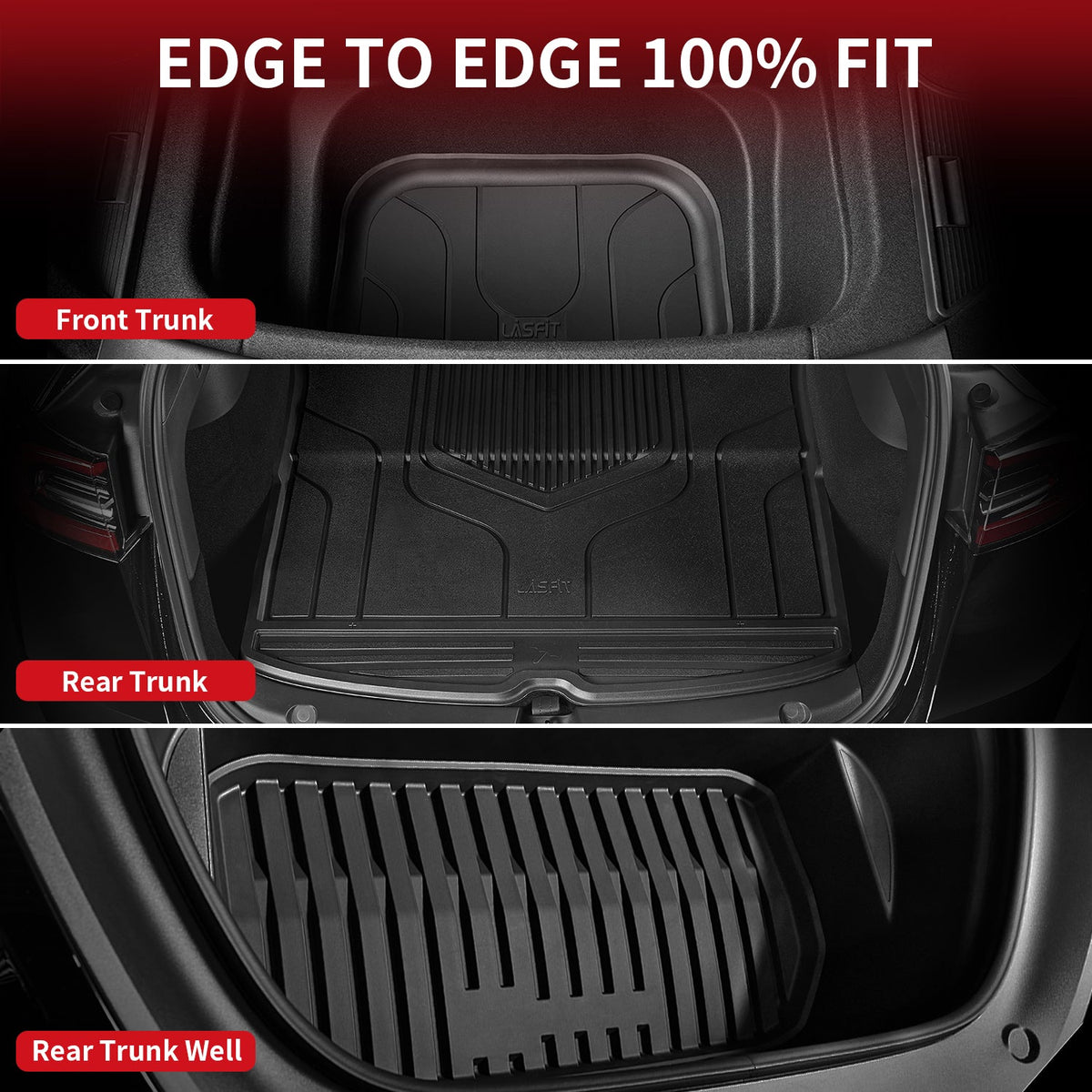 Fit for 2020-2025 Tesla Model Y Custom TPE Floor Mats or Cargo Mat