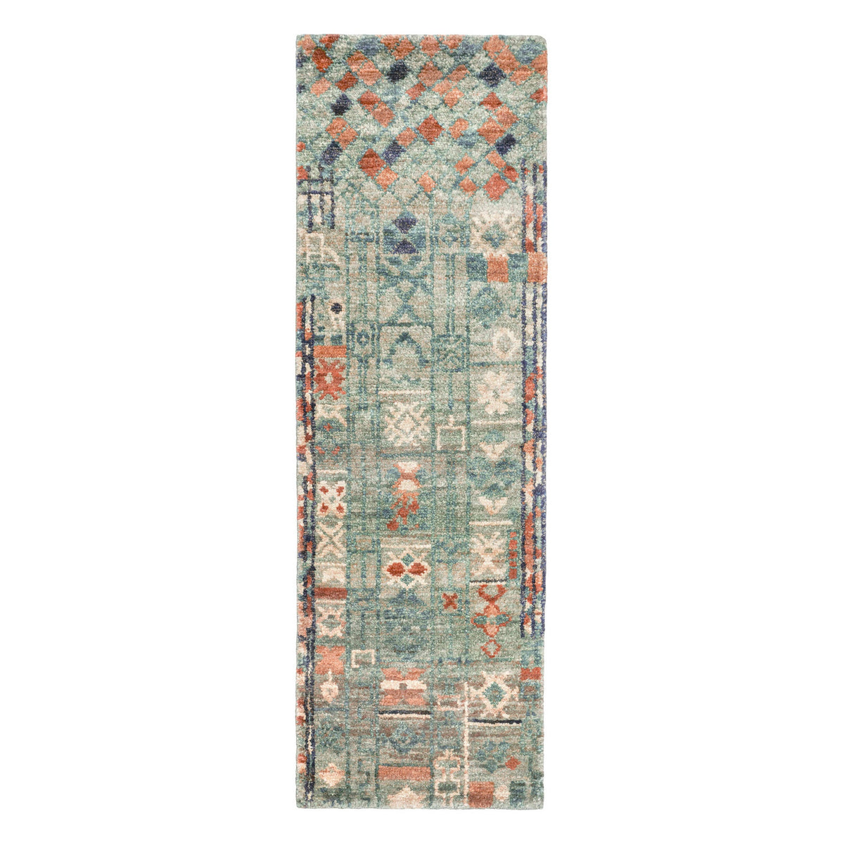 Pastiche Hand Knotted Jute Rug | Multi