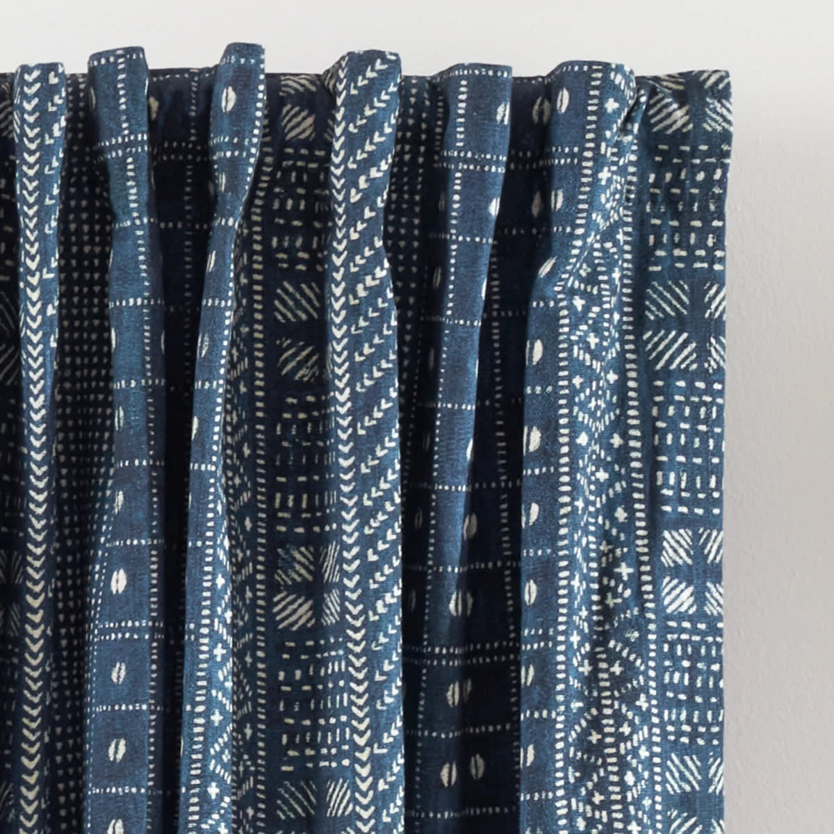 Kodi Batik Curtain Panel | Indigo