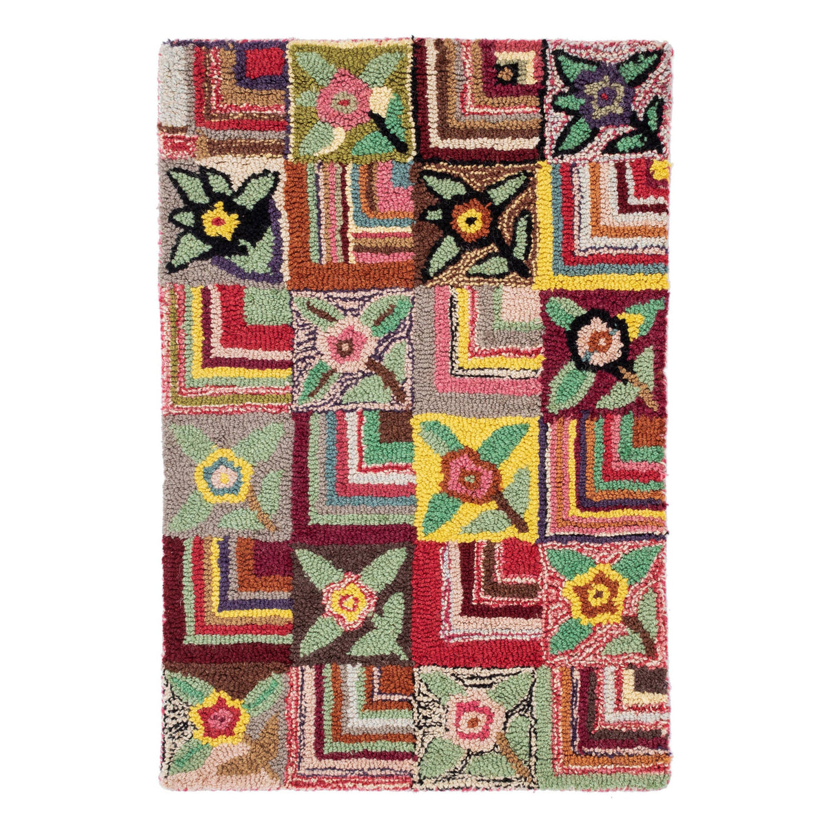 Gypsy Rose Hand Hooked Wool Rug | Multi