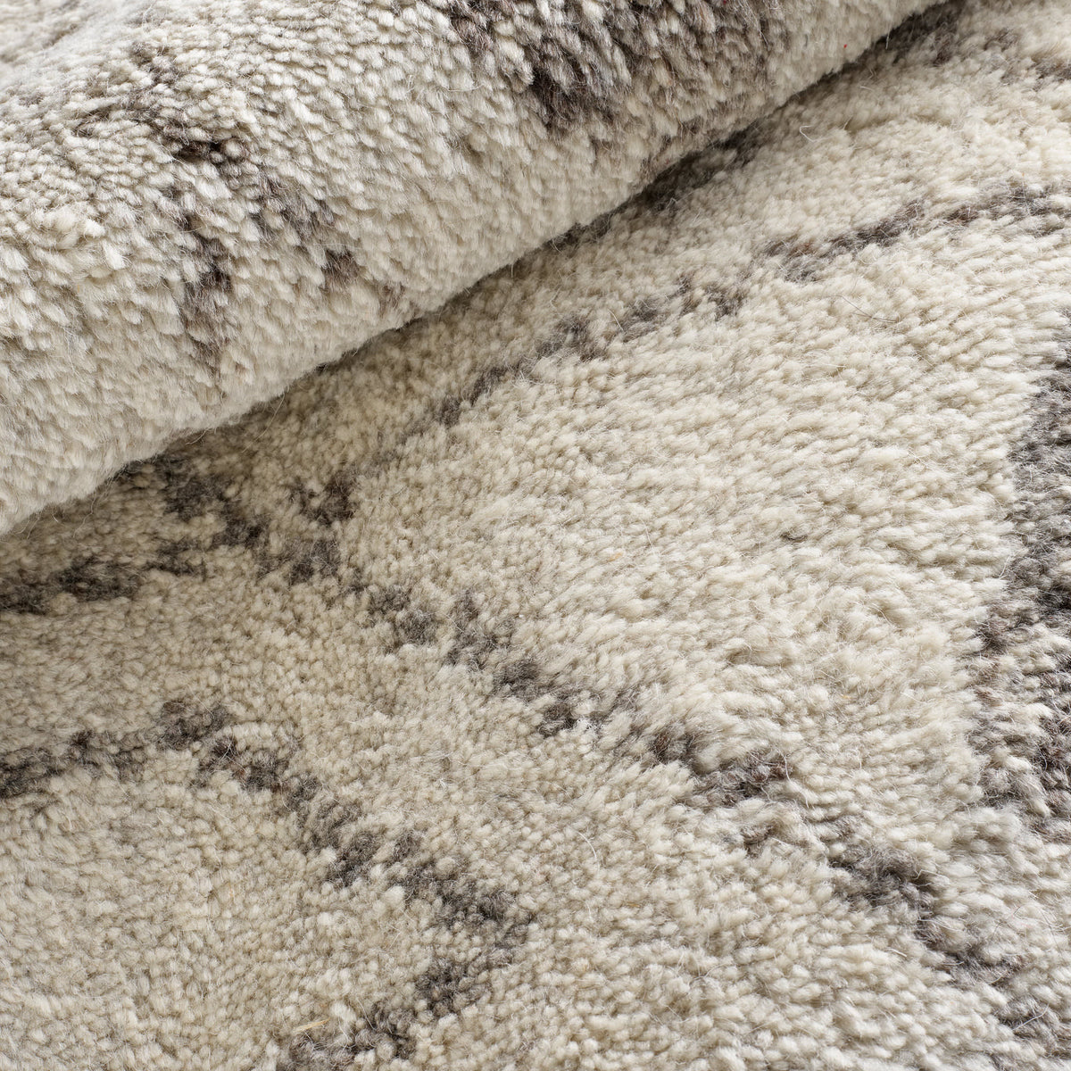 Masinissa Hand Knotted Wool Rug | Natural