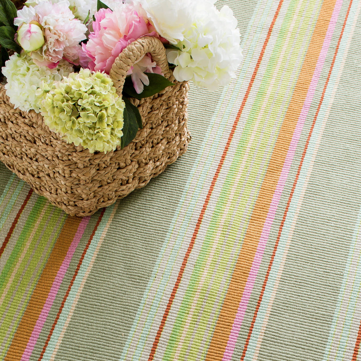Stone Soup Handwoven Indoor/Outdoor Rug | Multi