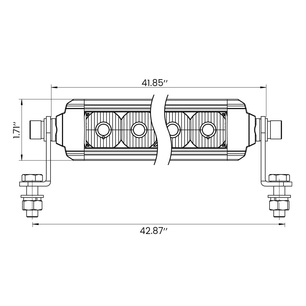 Fit For Toyota Tacoma Off Road Lights LED Light Bars Auxiliary Lights