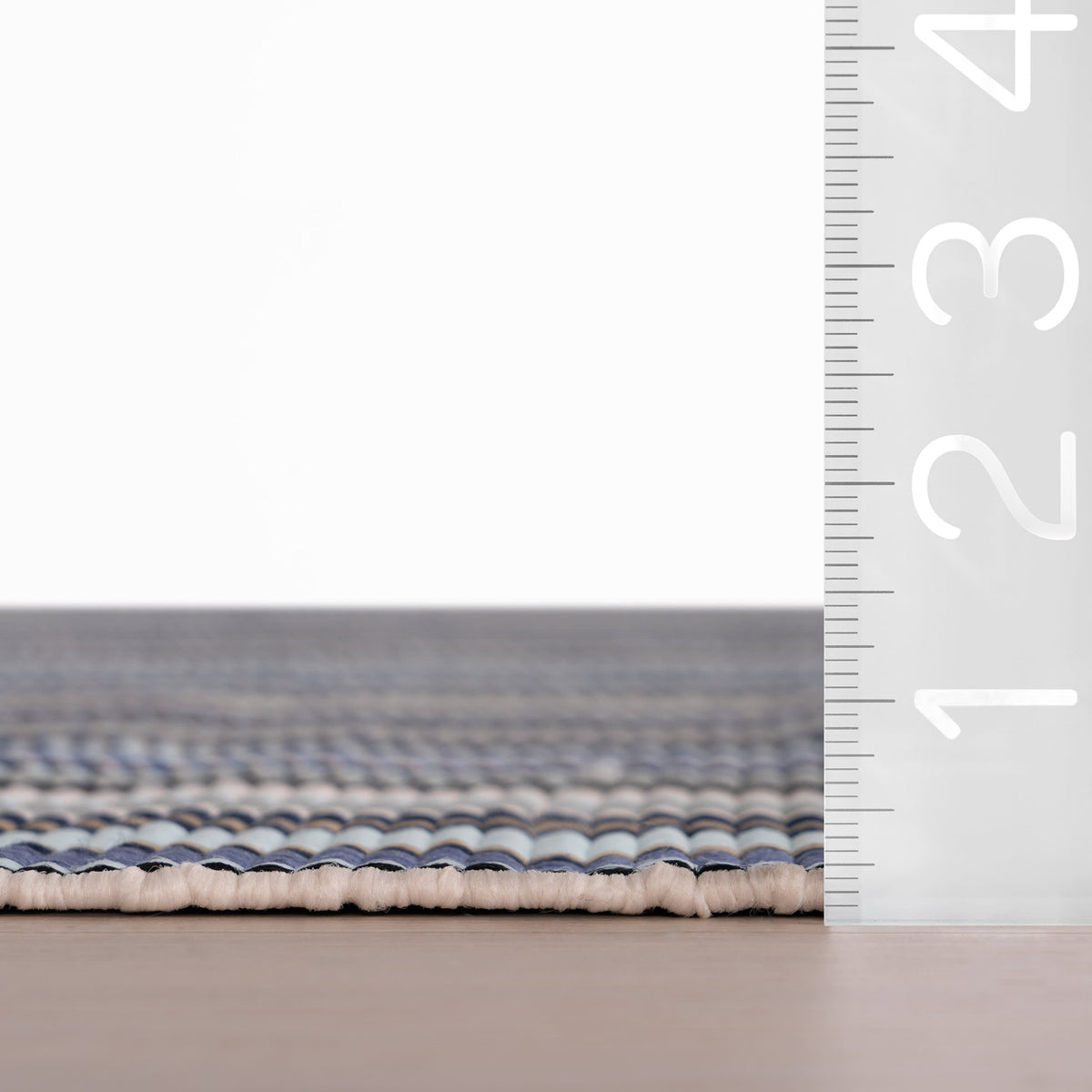 Westbrook Stripe Handwoven Indoor/Outdoor Rug | Blue