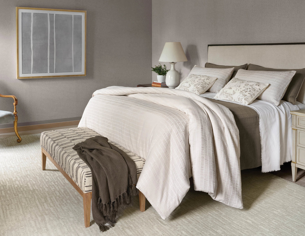 Roark Matelasse Coverlet | Mushroom