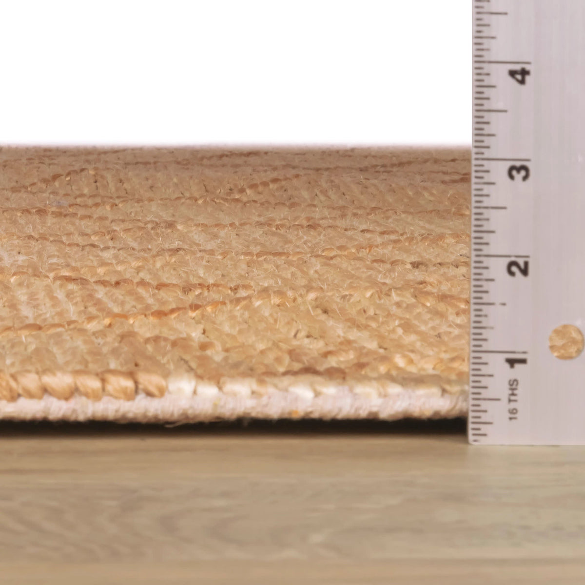Tiles Handwoven Jute Rug | Natural