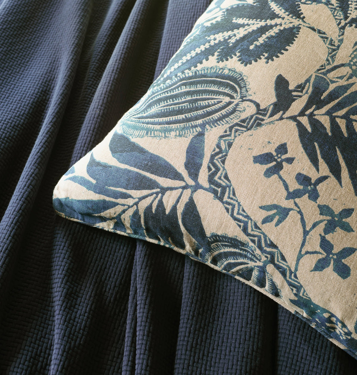 Antigua Linen duvet cover | Blue