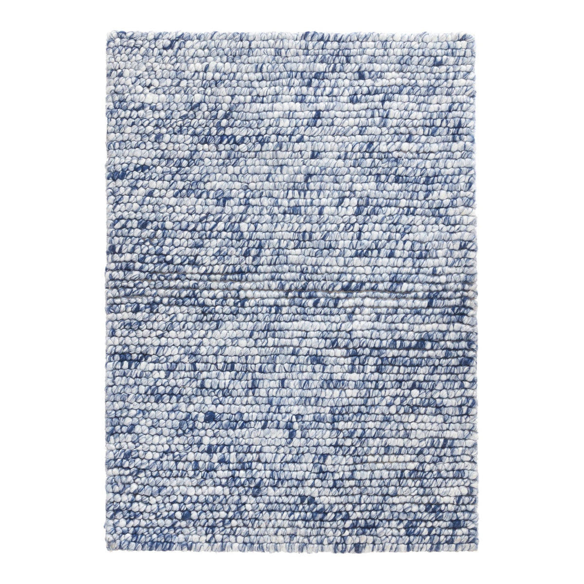 Niels Handwoven Woolviscose Rug | Navy