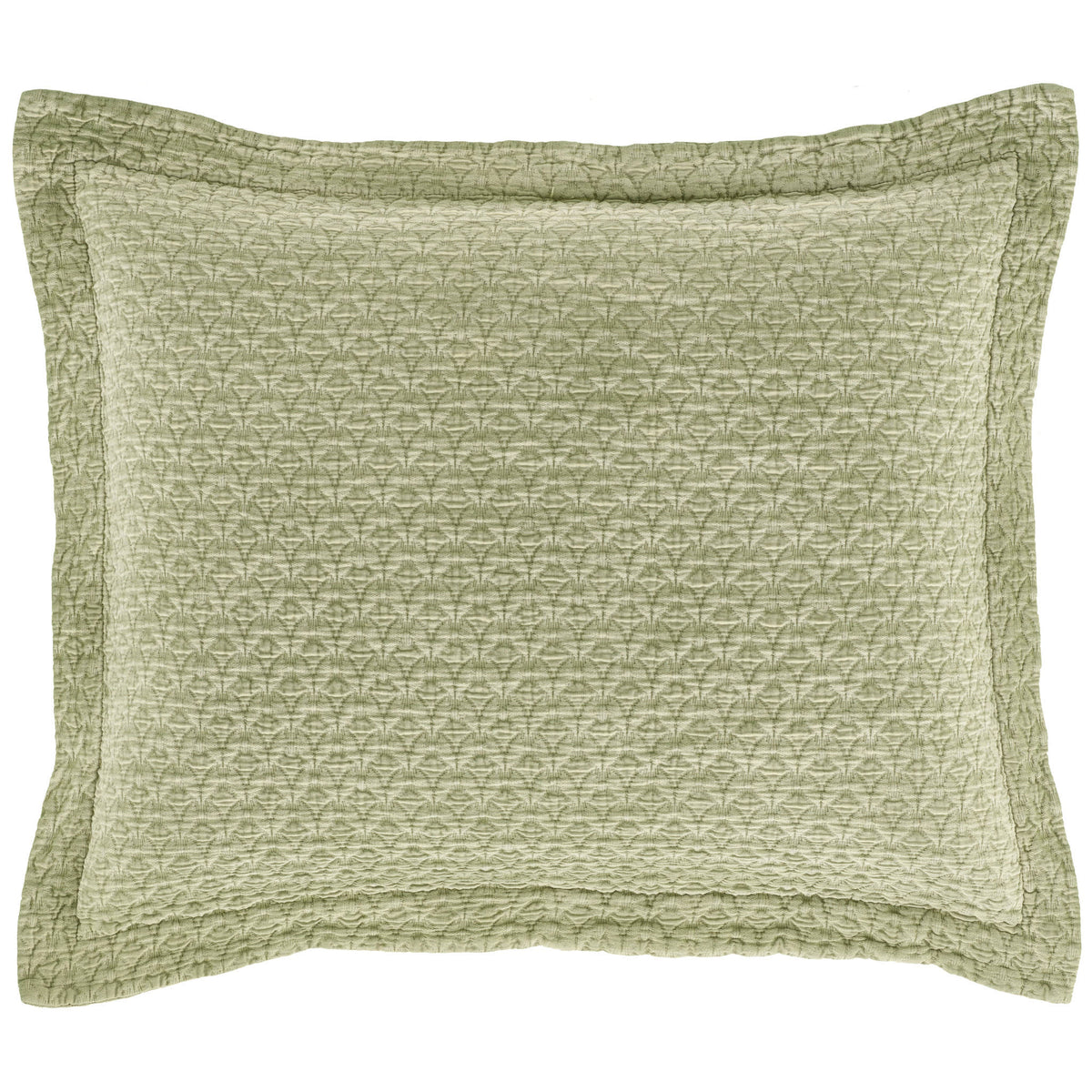 Hawley Matelasse Sham | Sage
