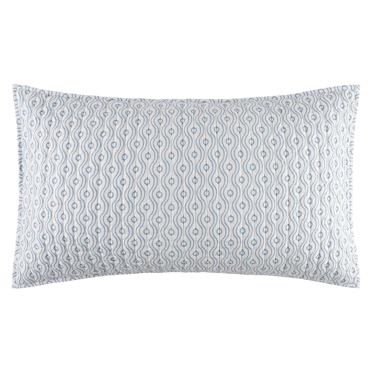 Amelia Quilted Sham | Blue