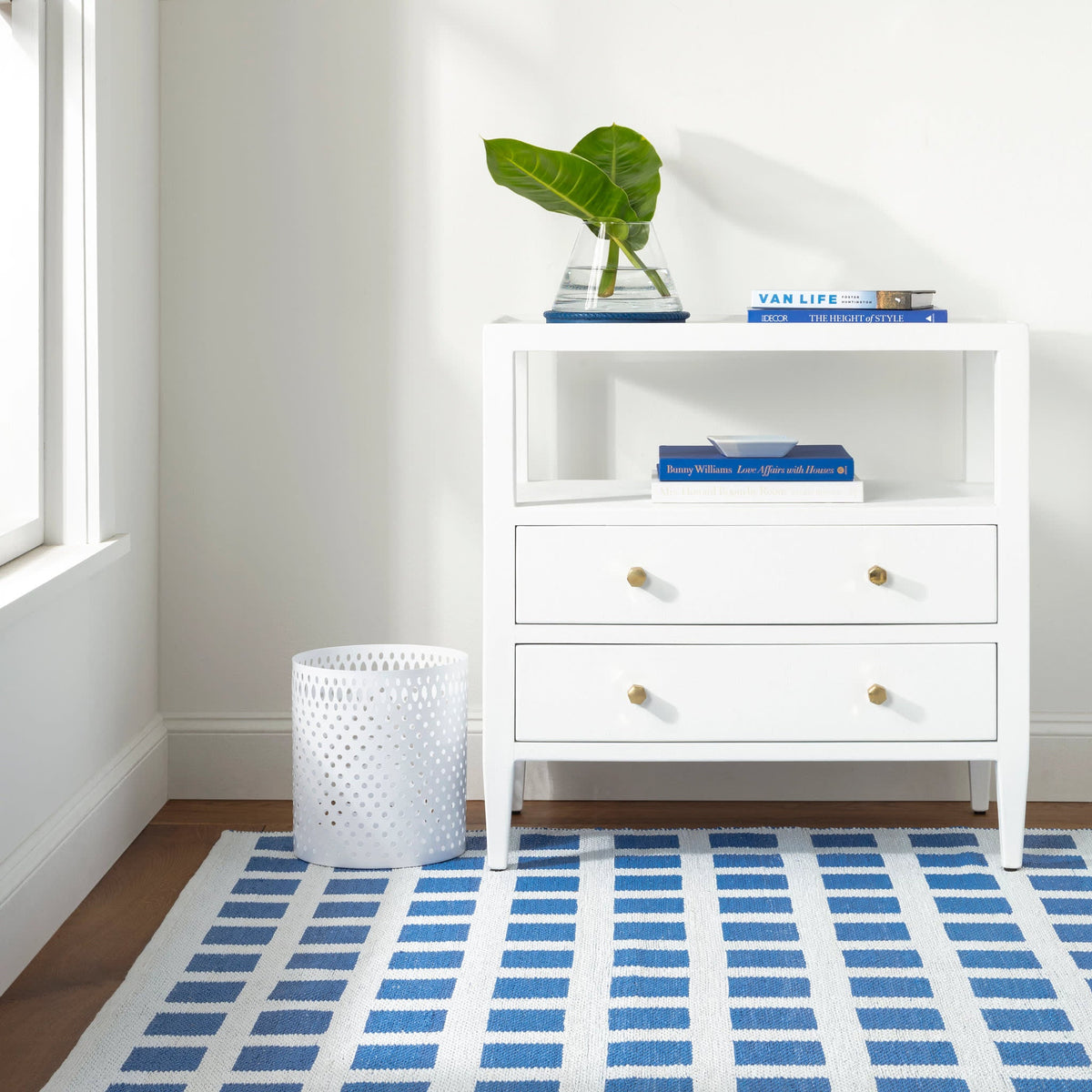 Titto Handwoven Indoor/Outdoor Rug | French Blue