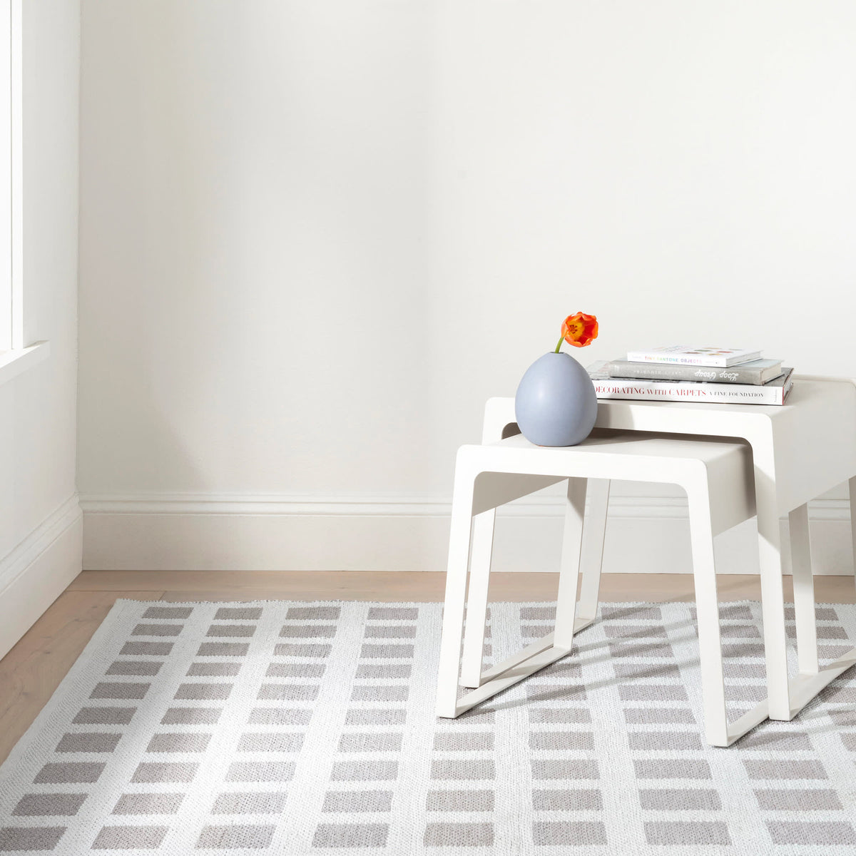 Paver Handwoven Indoor/Outdoor Rug | Grey