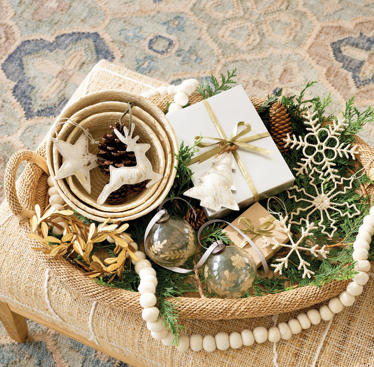 Felt Garland | Ivory
