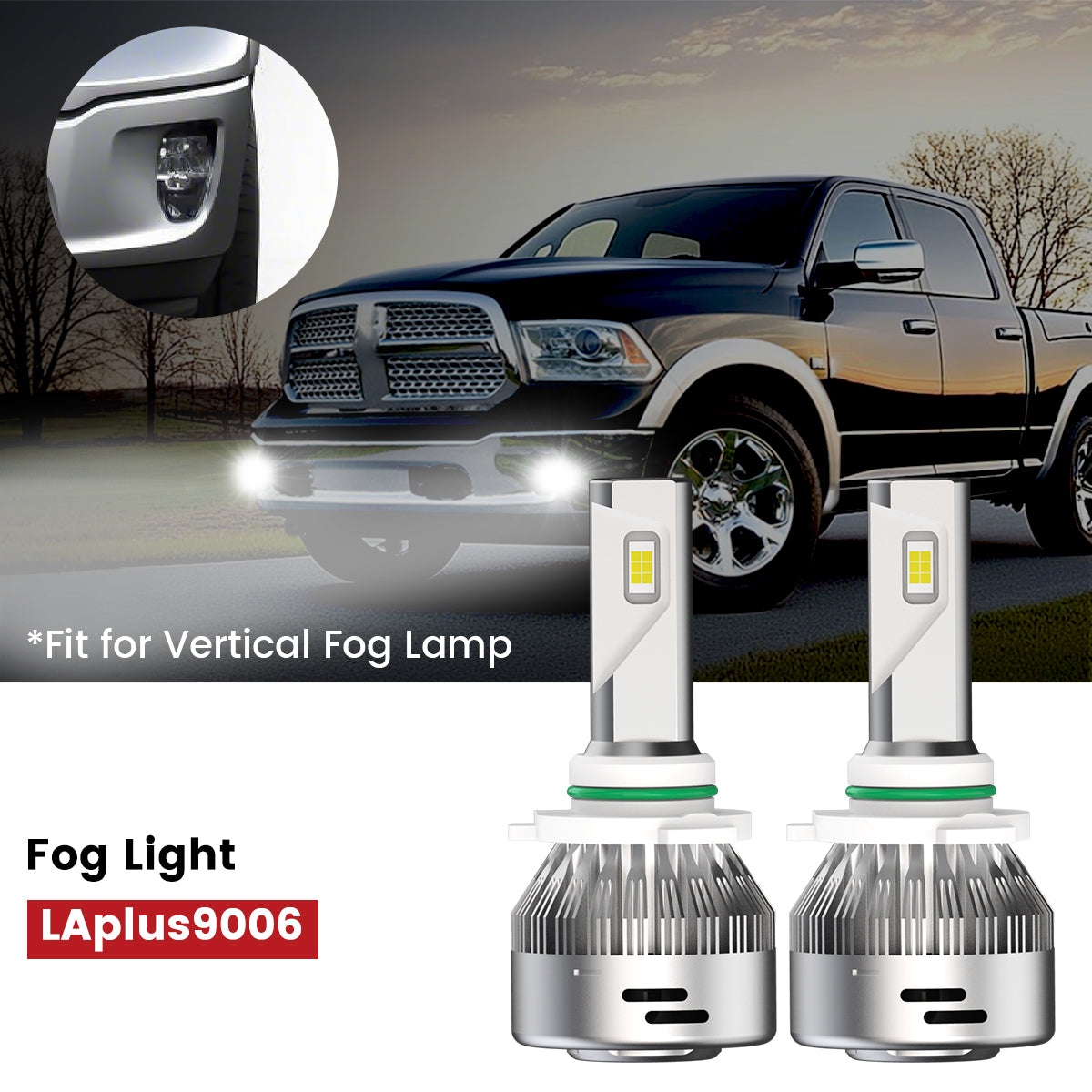Fit for 2013-2015 Ram 1500 LED Bulbs Upgrade | Tested and Verified