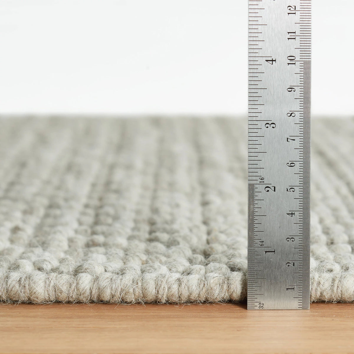 Hooper Handwoven Wool Rug | Grey
